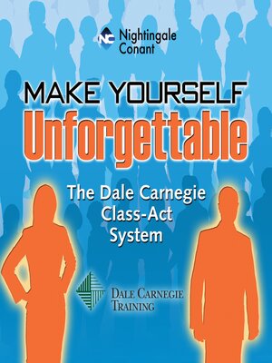 cover image of Make Yourself Unforgettable